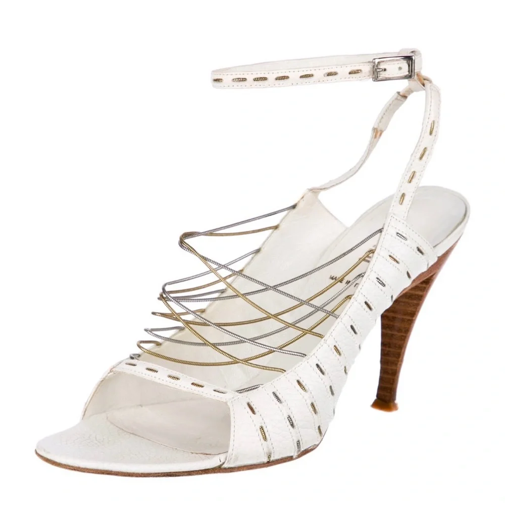 Fendi slingback heels - Picture 3 of 6